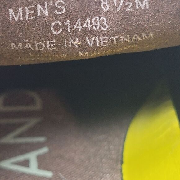 Cole Haan Zerogrand Men’s Size 8.5 Brown Leather Wingtip Oxford Shoes C14493 - Picture 9 of 10